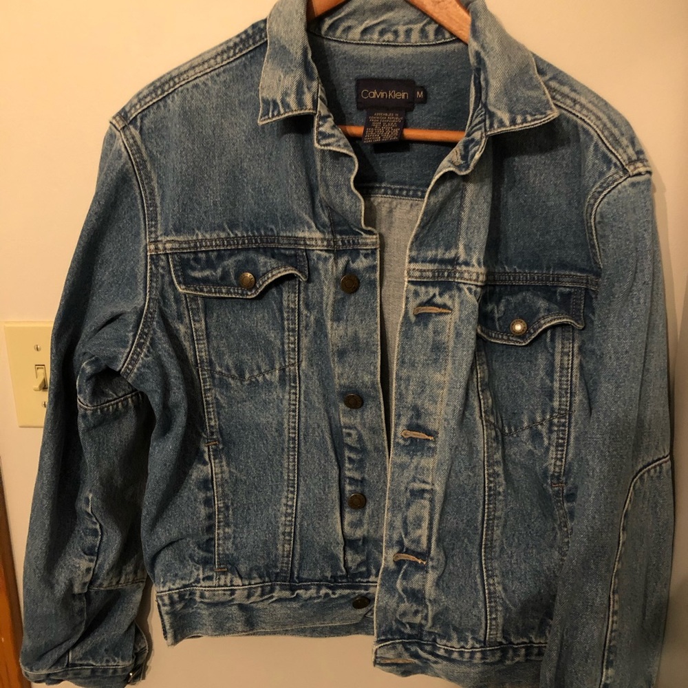 Calvin Klein men’s jean jacket size medium